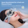 SANFE ELEPHANT 30 Packs Steam Eye Masks for Dry Eyes - Relaxing Hot Sleep Mask, Disposable Moist Heating Compress Pads