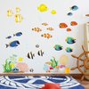 DECOWALL DWL-1811N Coral Reef Fish Kids Wall Stickers Wall Decals Peel and Stick Removable Wall Stickers for Kids Nursery Bedroom Living Room décor