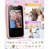 Kids Smart Phone Unicorns Gifts for Girls 6-8 Year Old Touchscreen Toy Cell Phone with Multi APPs 8G TF Card for Learning Play Christmas Birthday Gifts for Girls Age 3 4 5 6 7 8 9