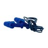 Howard Leight by Honeywell SmartFit Heat-Activated Detectable Corded Reusable Earplugs, 100-Pairs (SDT-30), Blue