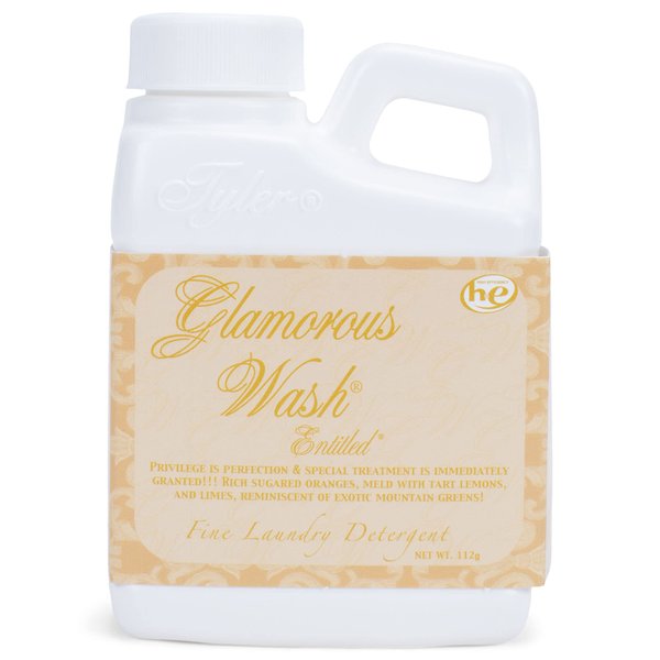 Tyler Candle Entitled Glamorous Wash 4 oz Fine Laundry Detergent