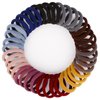 Multicolour Black Hair Scrunchies Nylon Hair Bands Hair Braided Elastic Hair Tie Ropes Ponytail Holder for Girls Women Hair Accessories-Mixed Color-10pcs