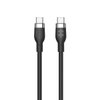 HyperJuice 240W Silicone USB C to USB C Cable (6ft/2m) for All Devices. Durable 240W USB-C Charge Cable. Portable, Tangle-Free Design, Over-Temperature Protection. Charges Any USBC to USBC Device
