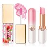 JunKuJK 2PCS Lip Oil and Color Changing Lipstick Set,Magic Jelly PH Lipstick,Moisturizing Color Change Lipstick,Lip Stain Long Lasting Waterproof Tinted Lip Balm Set,Hydrating Lip Glow Oil for Women