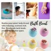 Bisou Bisou Bisou Bath Bombs Gift Set of 6 Bubble Bath | Natural Bath Bombs Spa Stuff with Fizzes, Shea, Coco Butter | Scented Bath Set| Organic Bath Bomb | Gift Set for Women |Mother's Day Gift