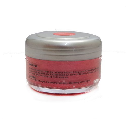 Style Counsel Light Red Temporary Colored Travel Hair Wax 50mL