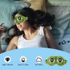 JIALWSJWAN Frog Eye Mask Sleep Eye Mask Funny Eye Mask Cover for Family and Kids