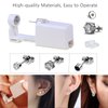 Ear Piercing Kit – 6 Pack Self Ear Piercing Gun, Disposable Ear Pearcings Kit with Earring Studs Safety Ear Piercings Gun Kit Tool