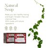 Red Rose Naturals African Black Soap for Dark Spots, Authentic Raw from Ghana, Great for Oily Skin, Rashes, Acne, Eczema, Natural Soap, Face and Body Wash - Cruelty and Paraben Free, 4 oz