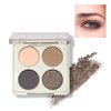 HALEYS Re-play Just Drinks Eyeshadow Quad, Essential Smokey Eye Palette, User-Friendly, Longwear, Pigmented, Buildable, Blendable, Talc-Free, V + CF