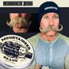 Mountaineer Brand Mustache Wax for Men | 100% Natural Beeswax and Plant Based Oils | Grooming Beard Moustache Wax Tin | Long-Lasting Extra Firm Hold | Smooth, Condition, Styling Balm | Unscented 2oz