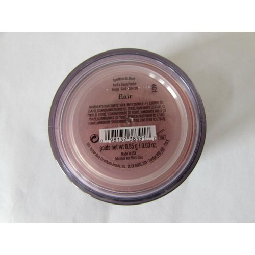 Flair Loose Powder Blush Minerals Bare 0.03 oz / .85 g essential daily makeup