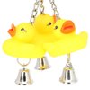 Bonka Bird Toys 922 Ducky Ringer Bird Toy Parrot cage Toys Cages Cockatiel Conure Toys Parakeet