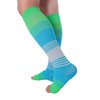 Doc Miller Open Toe Compression Socks, 20-30mmHg, Toeless Socks, Support Circulation, Shin Splints, Post Op, Medical Grade, Knee High, Dress Compression Socks for Men & Women, 1 Pair, Small Size