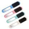 4 PCS Travel Brushes for Hair, Mini Hair Brush Travel Hair Brush Foldable Compact Hair Brush with Massage Comb Pocket Size Travel Brush Travel Hairbrush for Hair Styling, Gym, Trips, and Purse