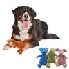 Ranvi Durable Interactive Plush Dog Chew Toys Cute Stuffed Dog Toy with Crinkle Paper, Chew Toys Make Funny Sounds, Suitable for Puppies and Medium-Sized Dogs(Fox)