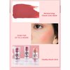 Yeweian Blush Stick Set Matte Cream Blush Stick for Cheeks, Eyes and Lips Natural Makeup Waterproof Long Lasting (Set 01)