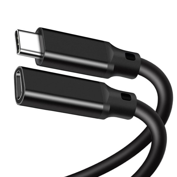 Tianle USB C Extension Cable, Type-C USB 3.2 Gen 2(10Gbps) Male to Female Extender,4K@60HZ Fast Charge,for Data Transfer,Charging,Audio,Video Devices-Black (3 Meters/ 9.8 ft)