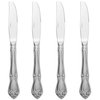 Oneida Chateau Fine Flatware Dinner Knives, Set of 4, 18/10 Stainless Steel
