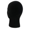 LIAMTU Male Wigs Display Mannequin Head Stand Model HTC Vive VR Headsets Mount Styrofoam Foam Black