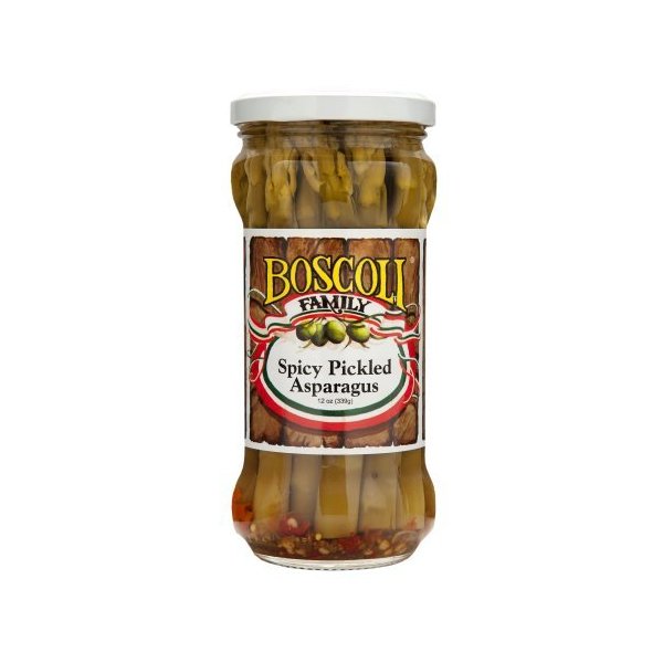 Boscoli Family Spicy Pickled Asparagus, 12 oz.