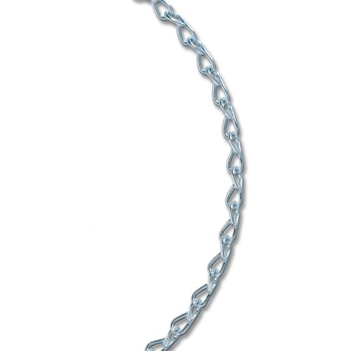 Koch Industries A17752 Koch Single Jack Chain, No 16 X 20 Ft, 10 Lb, Steel, No. 16