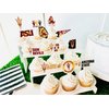 Arizona State Cupcake Toppers (24 Pcs) Arizona State Party Supplies for Football, Birthday Gift, Graduation Party Decorations (Arizona State Sun Devils)