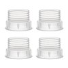 Maymom Shield Converter Aka Pump Connector Bushing, Compatible with Zomee/BabyBuddha/NCVI Pump Connector; 4pc