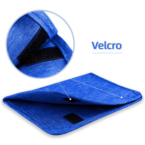 Card Binder Compatible with Yoto Player Cards, 20 Pockets for up to 60 Cards, Portable Trading Card Album Folders, Compatible with Yugioh, MTG and other TCG, Blue