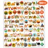 Desert Temporary Tattoos Camel Party Decorations Favors Supplies Summer Themed Cute Stickers 10 Sheets 100 PCS Gifts for Baby Girls Boys Class School Carnival