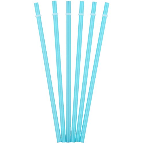 Tiki Tumblers Reusable Drinking Straws 6 Piece | BPA Free | Fits Tervis, Signature & Other Tumbler Brands Straws