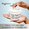Bioglance Keratin Hair Mask | Quick Repair | Restore Shine & Volume | Efficient Formula with Biotin & Collagen | Hydrates Volumizes & Strengthens | Made in USA