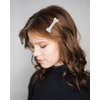 6PC Bone Hair Clips White Bone Barrettes, Halloween Costume Accessories Hairpins Cosplay