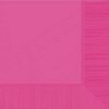 Bright Pink 3-Ply Luncheon Napkins | Pack of 20 | Party Supply