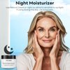 Anti-Wrinkle Night Cream, Retinol Facial Night Cream, Daily Anti-Aging Face Moisturizer for Fight Fine Lines & Wrinkles, 1.7 FL OZ
