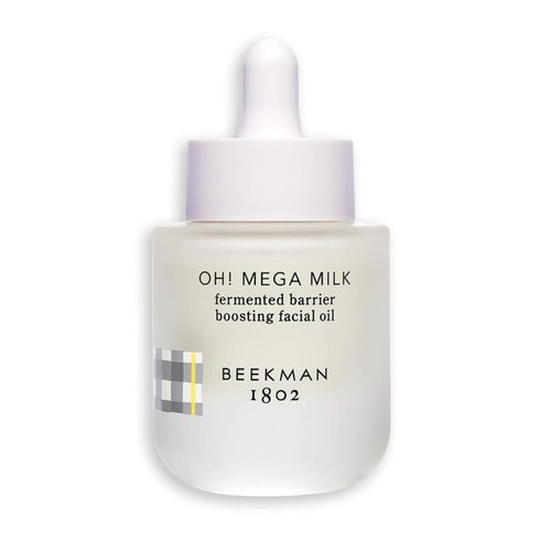 Beekman 1802 Oh! Mega Milk Facial Oil - Niacinamide & Vitamin C - Barrier Boosting - Fragrance Free - 1 fl oz - Intensely Hydrates & Softens - Cruelty Free