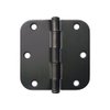 48 PCS Oil Rubbed Bronze 3-1/2 Inch 3.5" X 3.5" in 5/8" Radius Round Corner Interior Door Hinges
