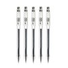 Pilot Hi-Tec-C 04 Gel Ink Pen, Ultra Fine Point 0.4mm, Black Ink, LH-20C4, Value Set of 5