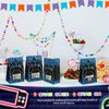 24 Pack Gamer Party Favor Bags Video Game Party Supplies Theme Candy Goodie Bag Game on Party Bags with Stickers for Kids Birthday Party Decorations, 8.66 x 5.12 x 3.15 Inches