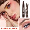 3P Eyebrow Tattoo Pen,Eyebrow Pencil Waterproof Eyebrow Microblading Brow Pen,Brow Pencil,Long Lasting Eyebrow Makeup,Creates Natural Looking Perfect Brows （Dark Brown）