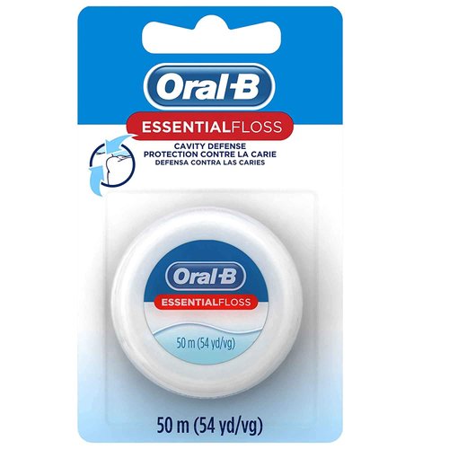 Oral-B Essential Dental Floss Waxed - each, Pack of 3