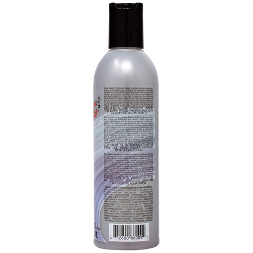 MANIC PANIC Silver Stiletto Toning Conditioner - Purple Conditioner For Pale, Platinum Blondes, Grey, Blue, And Purple Hair Color - Tones Brassiness (8oz)