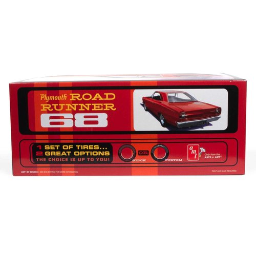 AMT 1968 Plymouth Road Runner Customizing Kit 1:25 Scale Model Kit
