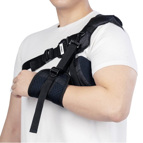 NEOFECT Shoulder Brace Left - Support and Compression Sleeve for Torn Rotator Cuff, AC Joint Pain Relief, Arm Immobilizer Wrap, Dislocated Sholder, Stroke Recovery Equipment