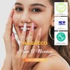 Nicedeco Rubber Base Gel for Nails Milky Pink Rubber Gel U V Color Base Gel Nail Polish 15ML 014
