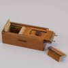 Bits and Pieces - Stash Your Cash - Secret Puzzle Box - Camouflage Your Cash Money Holder - Brain Teaser - Wooden Secret Compartment