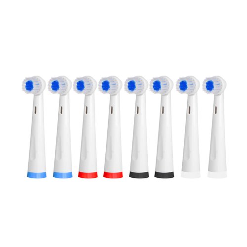 PURSONIC RBH200-8 Replacement Brush Heads for The Pursonic Models RET20USB, RET20USB-BK and RET200 Rotary Toothbrush