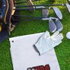 Style In Print Golf Towel Scuba Cotton Bag Accessories White