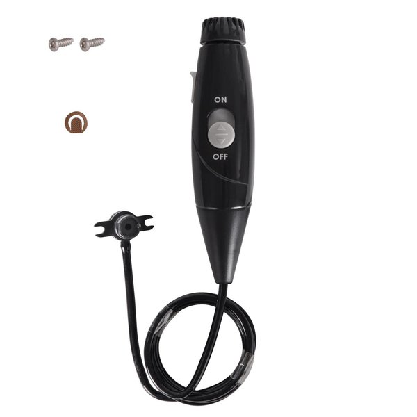 Aquaflosser Replacement Parts for Other waterflosser Water flosser Wand Handle Head Aquarius WP-660 WP-662 WP-670 WP-672 WP-665 WP-667 WP-663 WP-668 Oral Irrigator (WP662 Handle Black)