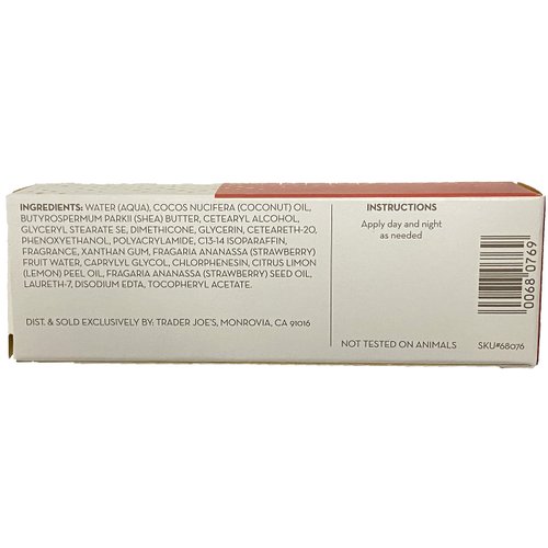 Trader Joe's Strawberry Lemon Ultra Moisturizing Hand Cream